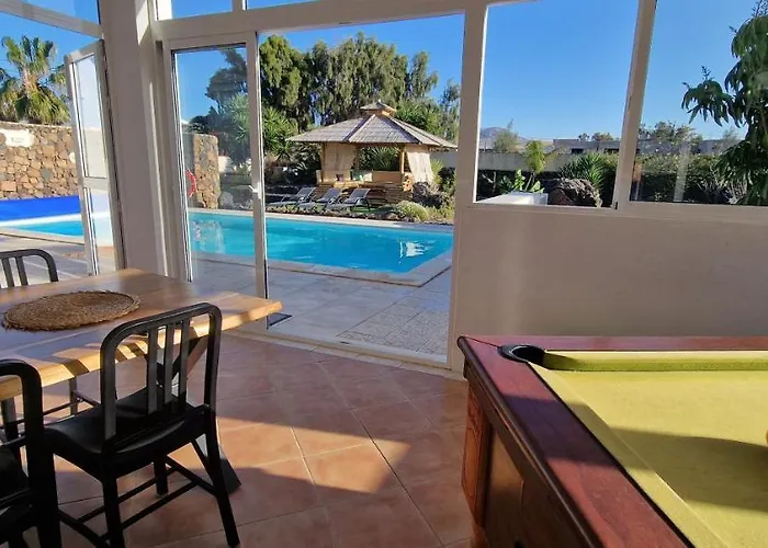 Casa Yukka With Heated Pool * Lajares